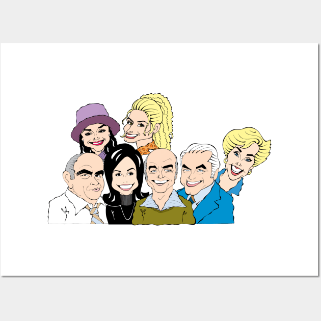 CAREER WOMAN SITCOM Wall Art by cartoonistguy